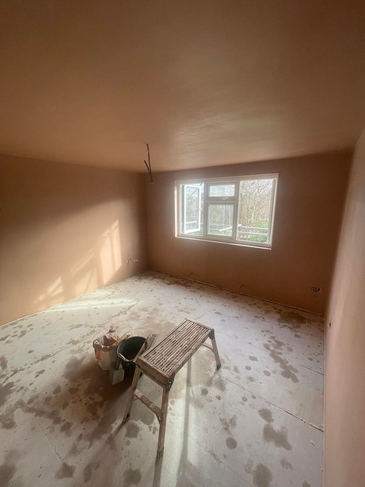 Plastering