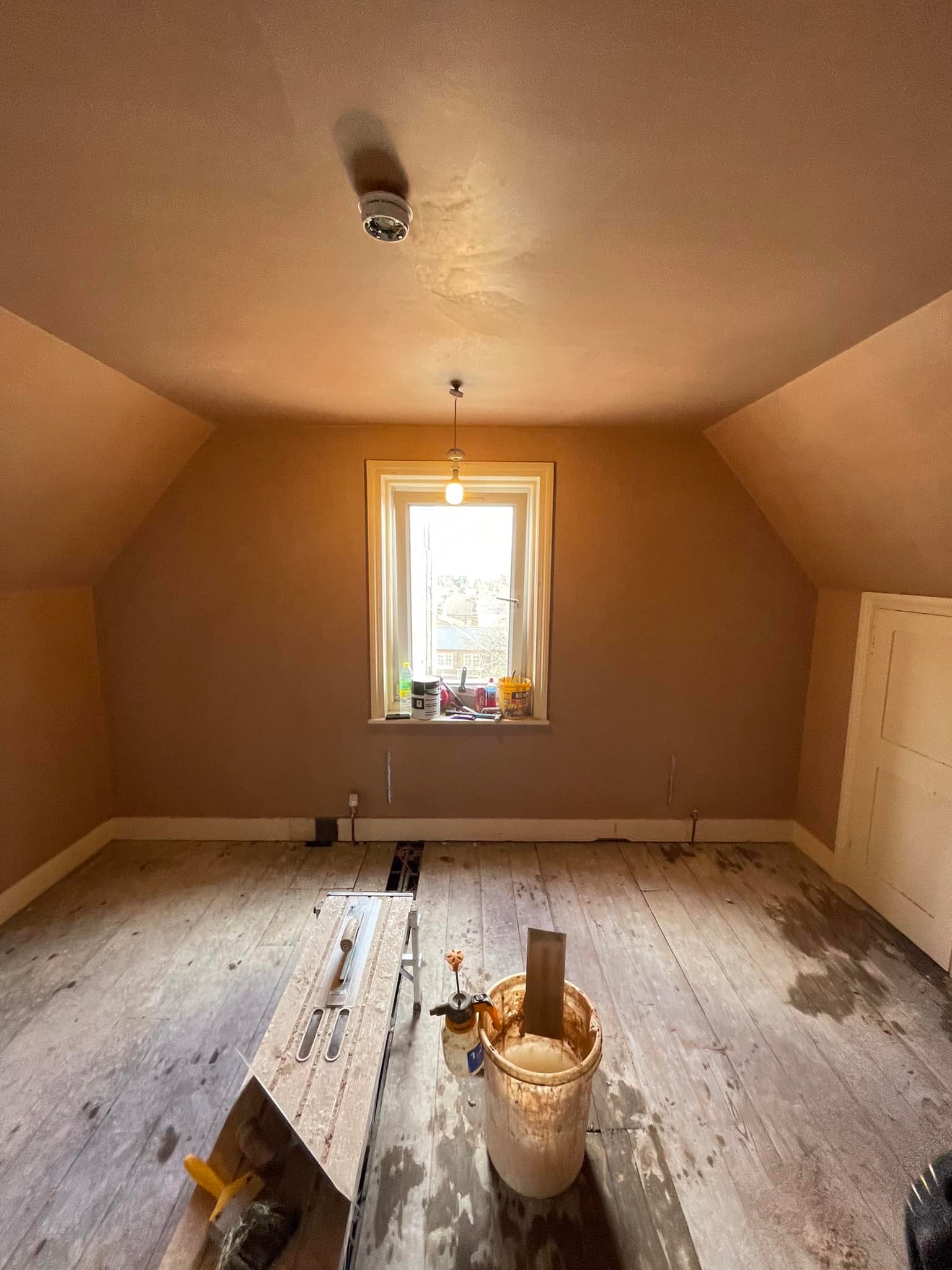Plastering