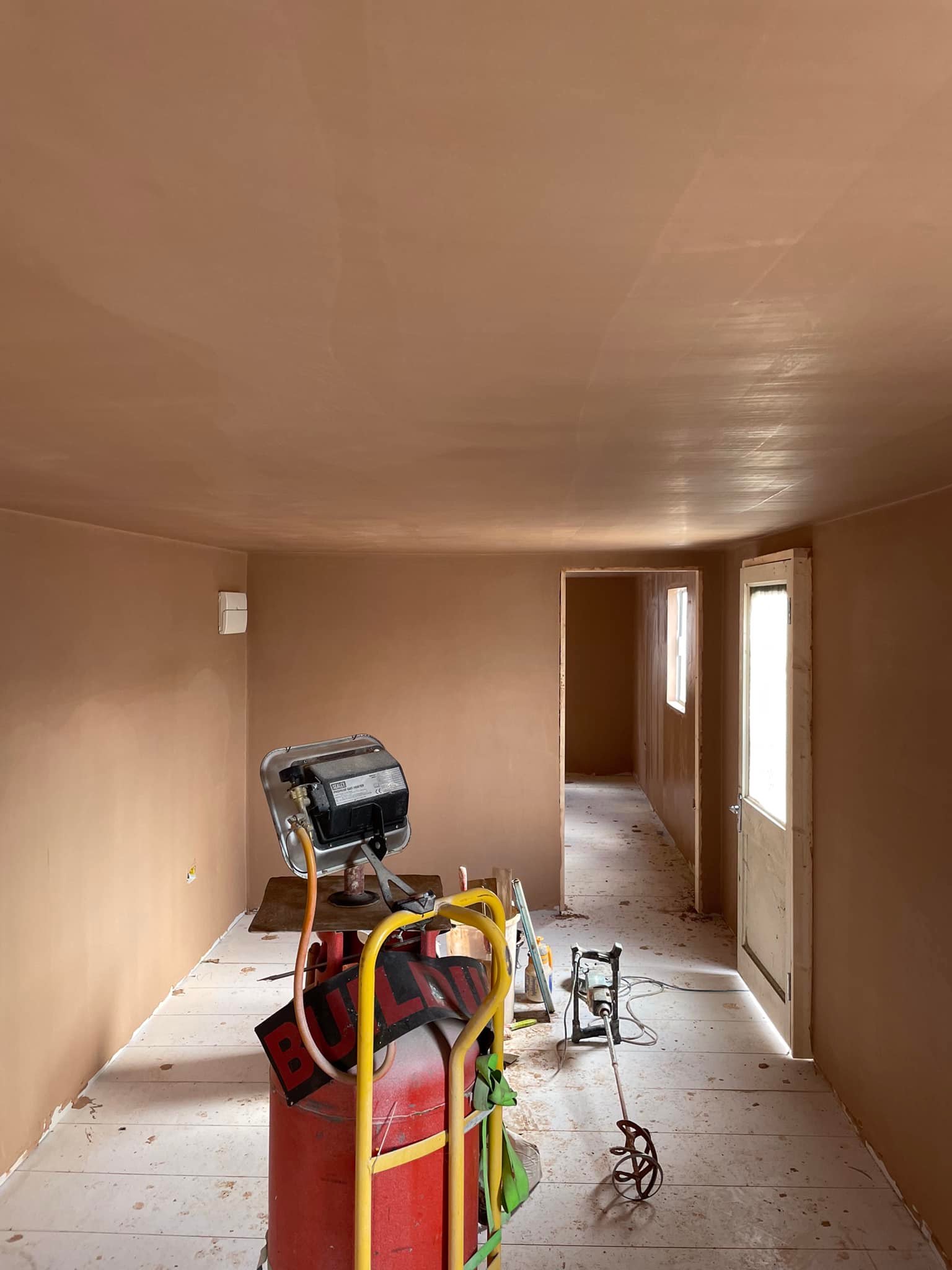 Plastering