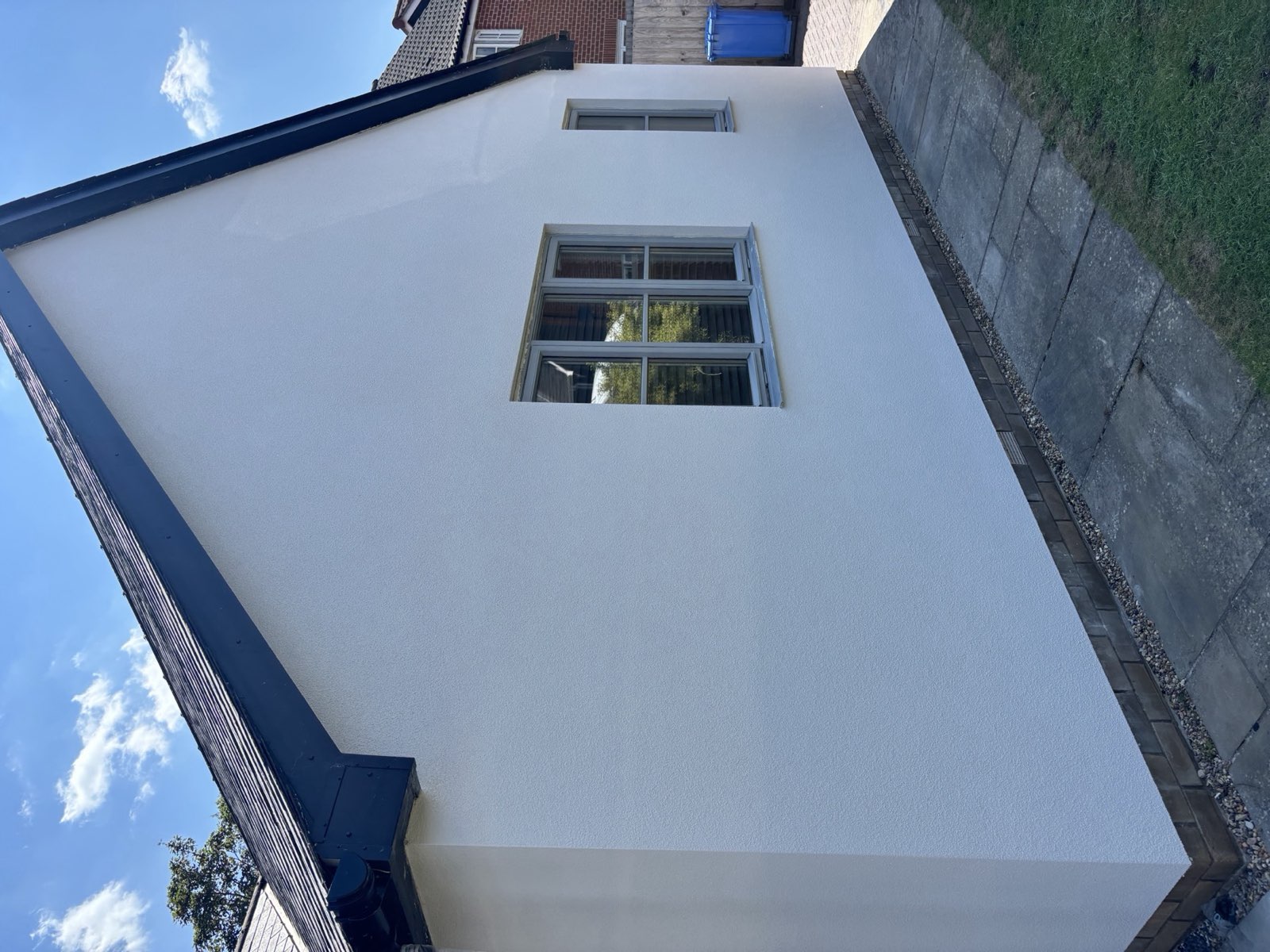 Silicone Render in Capel St Mary